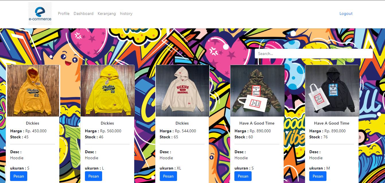 E-commerce Thrift